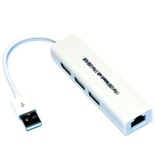 Сетевая карта USB 2.0 KS-is KS-311, белый изображение