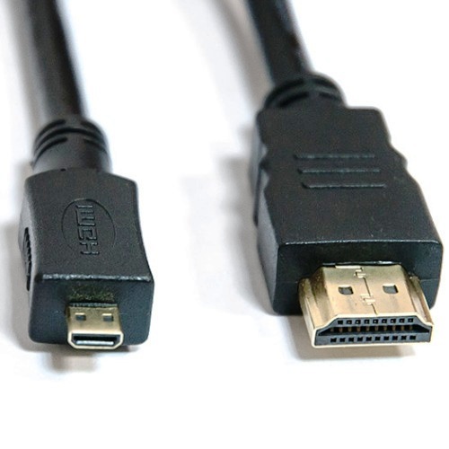 Кабель HDMI-microHDMI Dialog HC-A0518B - CV-0318B black, 1.8 метра изображение
