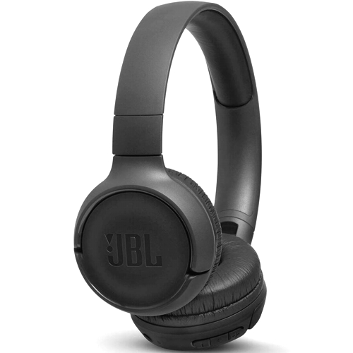 Bluetooth наушники с микрофоном JBL Tune 500BT, черные изображение