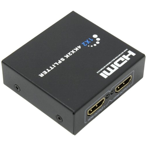 Разветвитель HDMI-4K Orient HSP0102HN, сплиттер 1 вход на 2 выхода, ULTRA HD4K, черный изображение