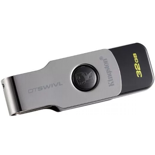 Флешка USB 3.0 Kingston  Data Traveler SWIVL, 32 Гб, (DTSWIVL/32GB) изображение