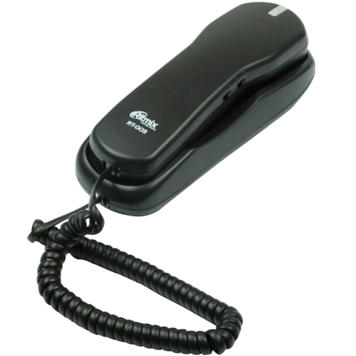 Стационарный телефон Ritmix RT-003, черный изображение