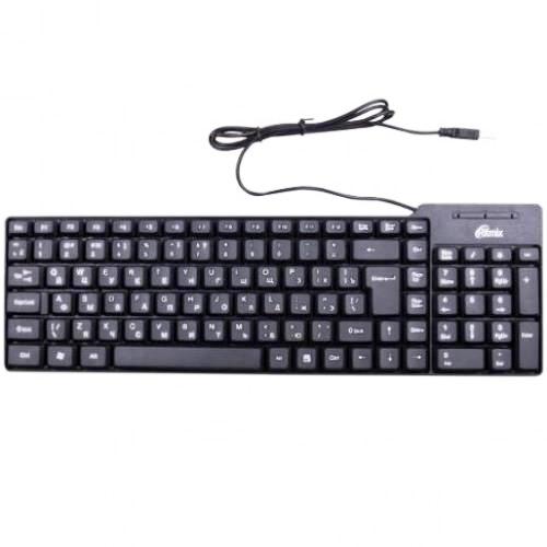Клавиатура Ritmix RKB-100, черная изображение