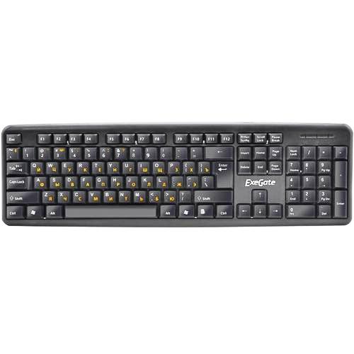 Клавиатура Exegate LY-331, черная изображение