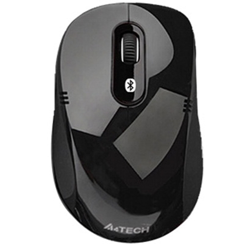 Мышь беспроводная Bluetooth A4Tech BT-630-2, черная-металлик изображение