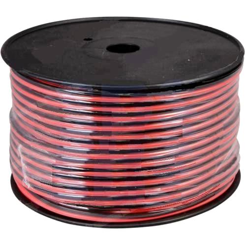 Акустический кабель Premier 25-007, 2*2.5 мм, 100 метров, красно-чёрный изображение