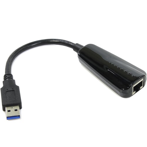 Сетевая карта USB 3.0 Orient U3L-1000, черный изображение