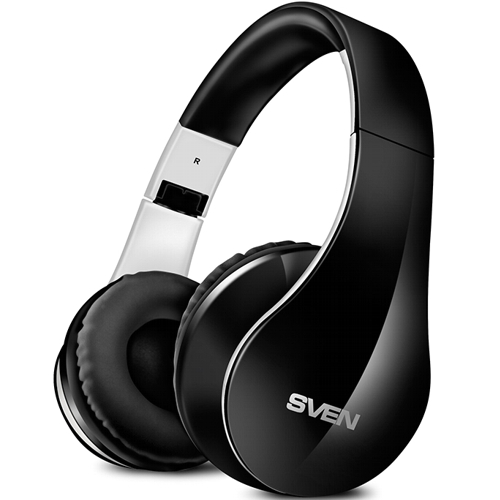 Bluetooth наушники с микрофоном Sven AP-B450MV, черные изображение