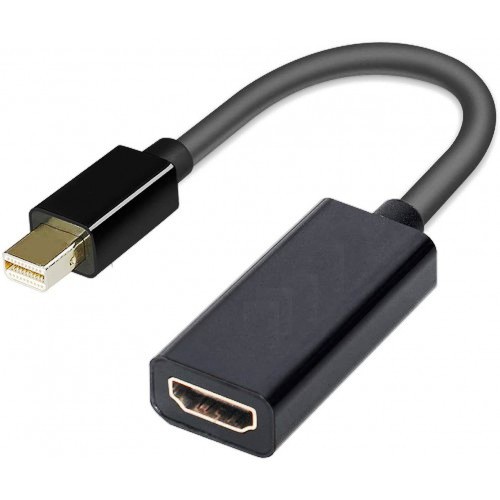 Видео адаптер KS-iS KS-509 mini DisplayPort на HDMI, 0.2 метра, черный изображение