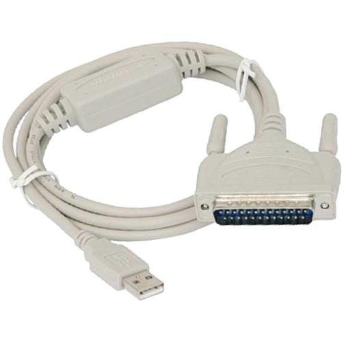 Кабель адаптер USB на RS232 Am/25M переходник COM порта, Gembird UAS-112, 1.8 метра изображение