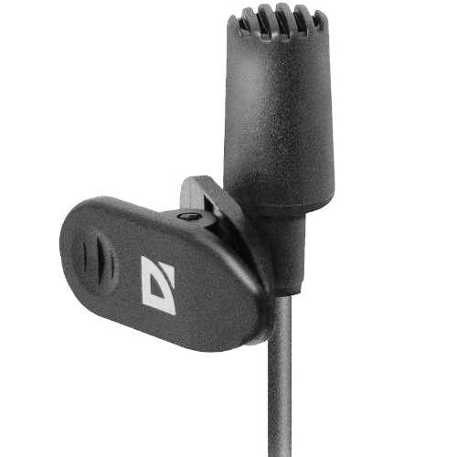 Микрофон Defender МIC-109, клипса, черный изображение