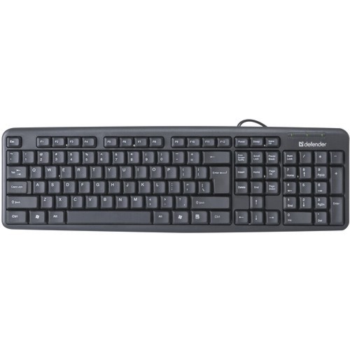 Клавиатура Defender Element HB-520, черная изображение