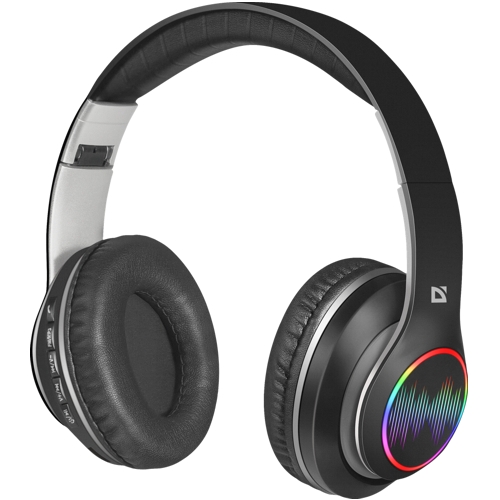 Bluetooth наушники с микрофоном Defender B545 FreeMotion, V5, MP3, FM, черная изображение