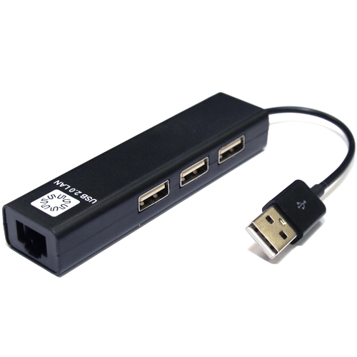 Сетевая карта USB 2.0 5Bites UA2-45-06BK, черный изображение