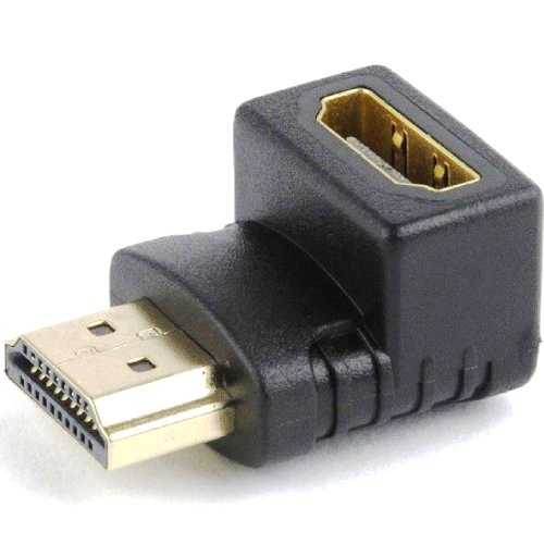 Переходник HDMI-f на HDMI-m Cablexpert A-HDMI90-FML, угловой изображение