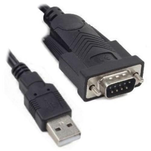 Кабель адаптер USB на RS232 Atcom AT7303, Am/9M переходник COM порта, крепеж винты, 1 метр изображение