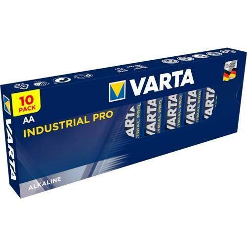 Батарейка AA щелочная Varta Industrial PRO LR6 Box 10, в коробке, 10шт. изображение