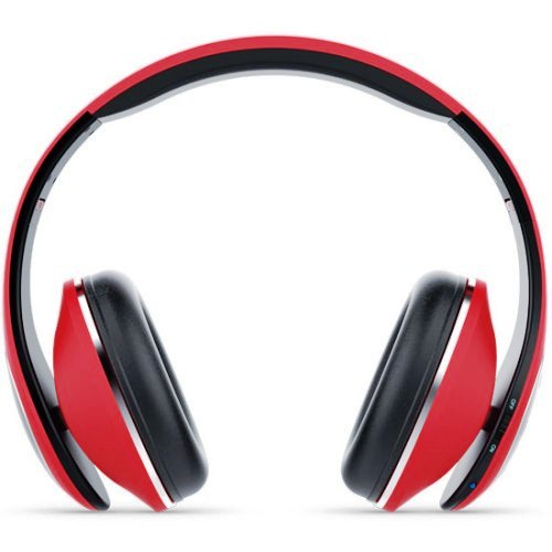 Bluetooth наушники с микрофоном Genius HS-935BT, красные изображение