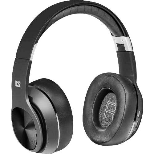 Bluetooth наушники с микрофоном Defender B540 FreeMotion, V5, MP3, FM, черная изображение