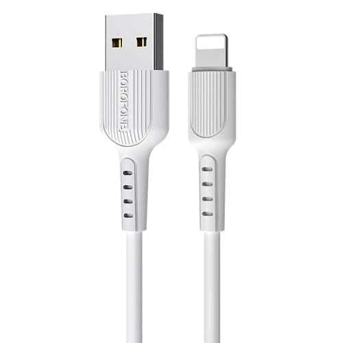 Кабель USB 2.0 Am - Lightning Borofone BX16 White, белый, 1 метр изображение