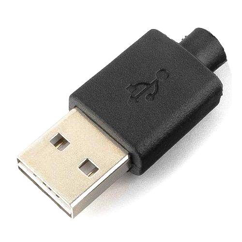 Штекер USB 2.0 тип A Premier 1-800, разъем под пайку на кабель изображение