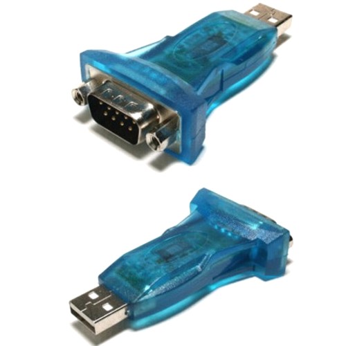 Адаптер RS232 Orient UAS-012 WCH USB Am - 9M конвертор COM порта CH340, крепеж гайки изображение