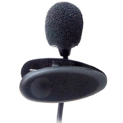Микрофон Ritmix RCM-101, клипса, черный изображение