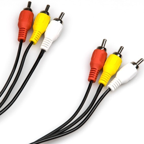 Аудио-видео кабель 3RCA тюльпан штекер-штекер, Dialog CA-0615, 1.5 метра изображение