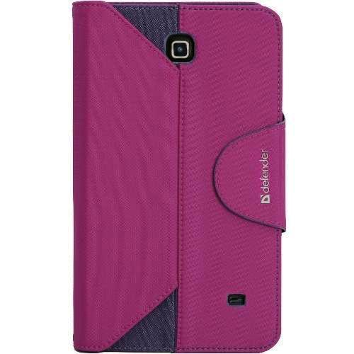 Чехол-подставка для планшета 8'' Defender Double case, розово-фиолетовый изображение