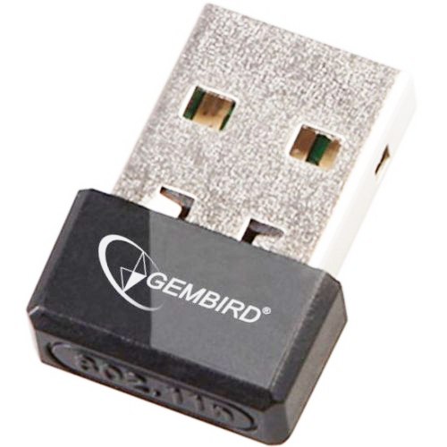 Адаптер сетевой USB - WiFi Gembird WNP-UA-007 802.11bgn - 150 Мбит/с изображение