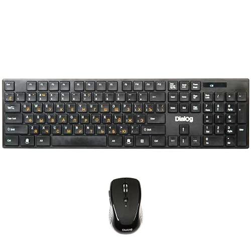 Беспроводная клавиатура и мышь комплект Dialog KMROP-4030U изображение