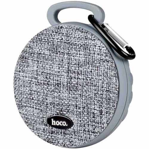 Колонка портативная Hoco BS7 Gray, Bluetooth, серая изображение