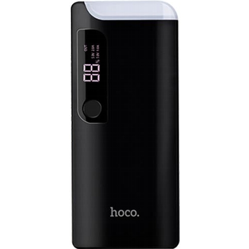 Внешний аккумулятор Hoco B27 Black 15000 мАч, 2 порта USB, черный изображение