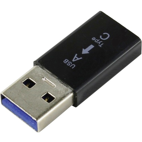 Адаптер USB3.0 Am на Type-C KS-is KS-379Black, черный изображение