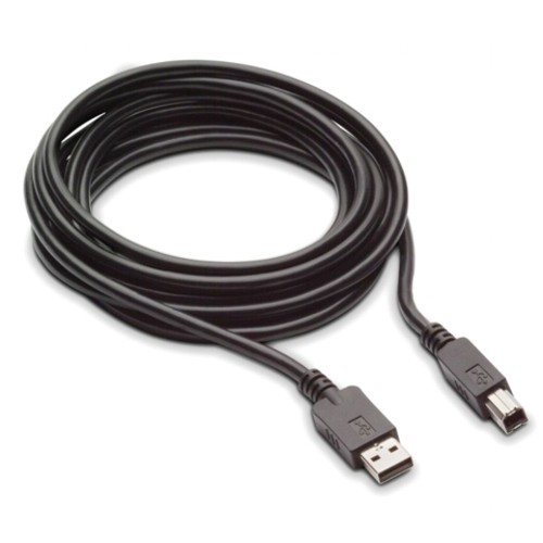 Кабель USB 2.0 Am-Bm Гарнизон, GCC-USB2-AMBM, 1.8 метра, чёрный изображение