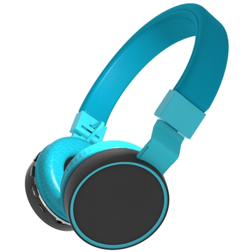 Bluetooth наушники с микрофоном Ritmix RH-415BTH Blue-Grey изображение