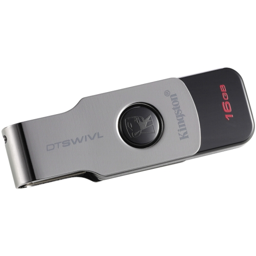 Флешка USB 3.0 Kingston  Data Traveler SWIVL, 16 Гб, (DTSWIVL/16GB) изображение