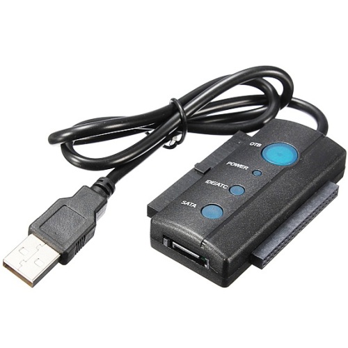 Адаптер USB 2.0  Am на SATA+IDE 2.5-3.5 Atcom  AT1205 изображение