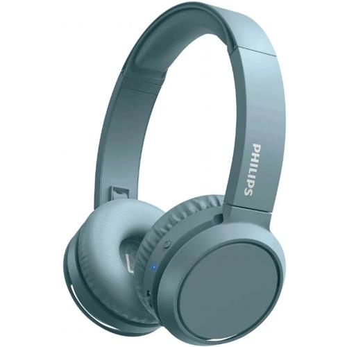 Bluetooth наушники с микрофоном Philips TAH4205BL, синий изображение