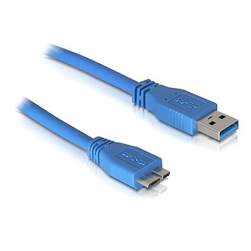 Кабель USB 3.0 Am-microB 5Bites UC3002-010 синий, 1 метр изображение