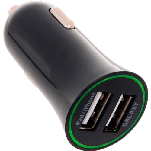 Автомобильный адаптер питания Orient USB-2220AN, черный изображение
