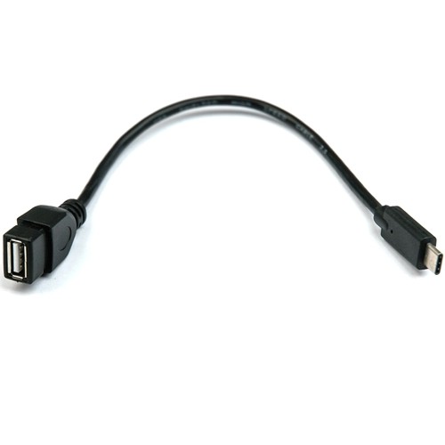 Кабель USB 2.0 Cm-Af Atcom AT4716, 0.1 метра, чёрный изображение
