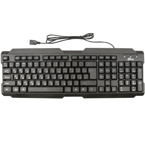 Клавиатура Ritmix RKB-121, черная изображение