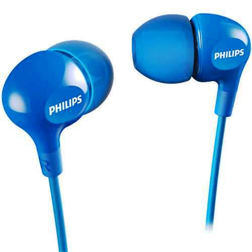 Наушники вкладыши Philips SHE-3550BL, синие изображение