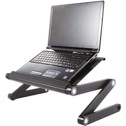 Подставка-стол для ноутбука Orient FTNB-10, охлаждение, трасформер, черный изображение