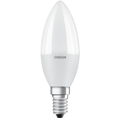 Лампа OSRAM LED Star E14 свеча B C37 8Вт, 806 лм, холодный свет, 4000К изображение