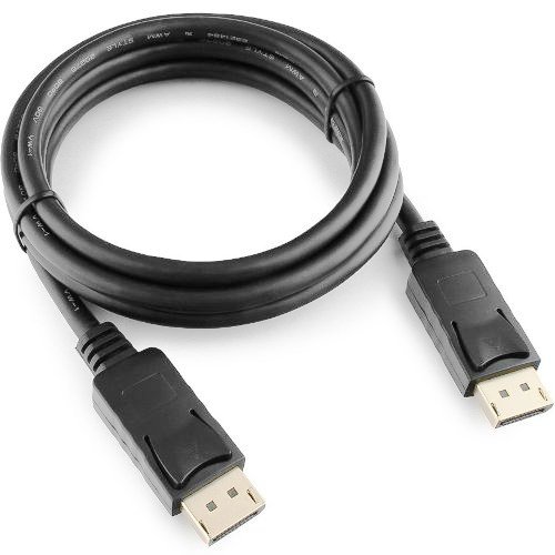 Кабель DisplayPort 20M/20M Cablexpert CC-DP2-6, v1.2, 1.8м, черный изображение