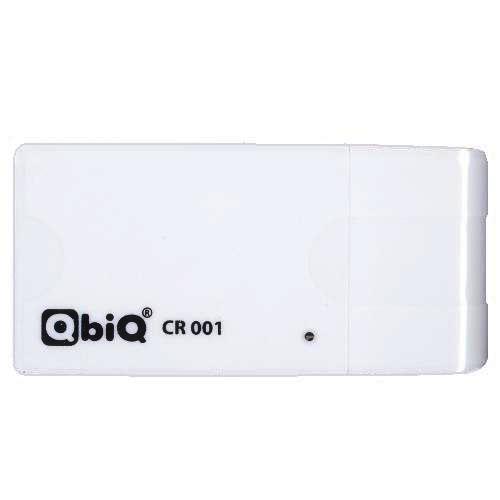 Картридер QbiQ CR001, белый изображение