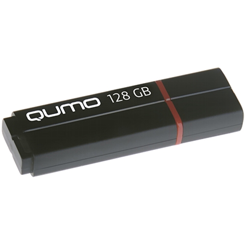 Флешка USB 3.0 Qumo Speedster, 128 Гб, черная, (23784) изображение