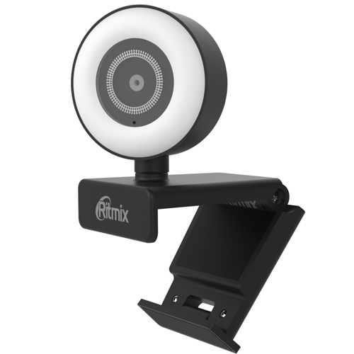 Веб-камера Ritmix RVC-250 Full HD, сенсор 5 МП, разрешение 2592*1944, USB изображение